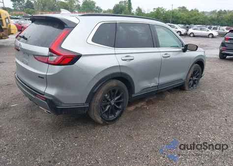 2025 Honda Cr-V Hybrid Sport-L z USA, uszkodzony, nr VIN 2HKRS6H85SH806789